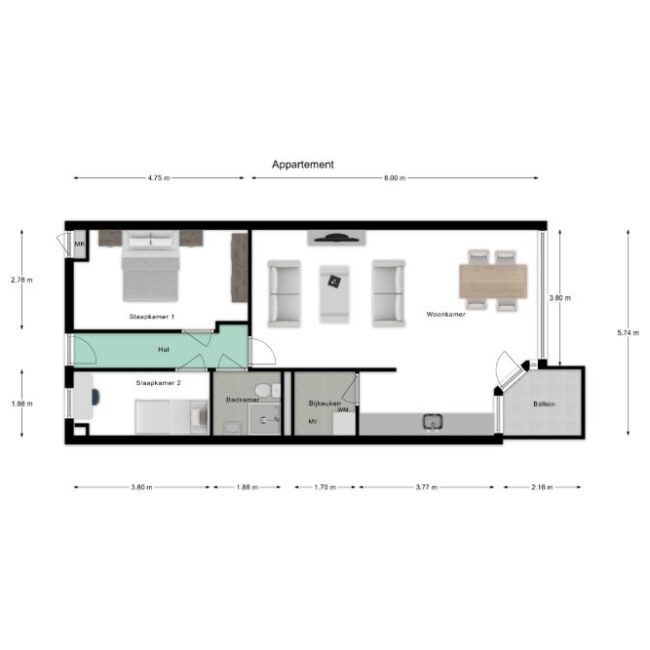 200_Appartement_Vekenoord_77