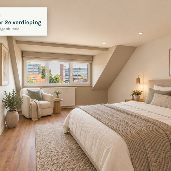 slaapkamer 2e verideping - AI-impressie