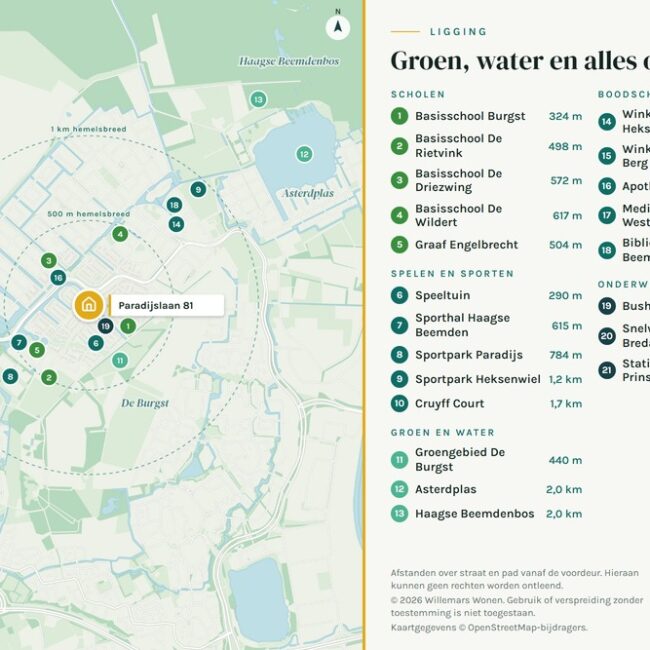 Ligging Paradijslaan 81 Breda voor Funda 1000x667